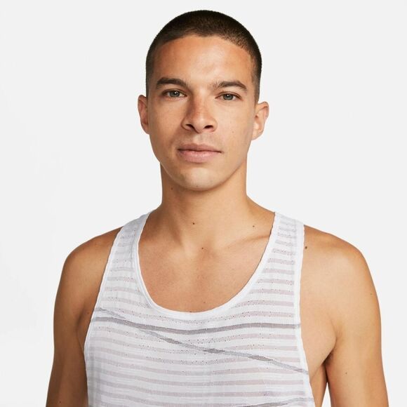 Nike Dri-Fit ADV Running Division Pinnacle Tank Racer Back XL White DQ4774-100 - Picture 14 of 16